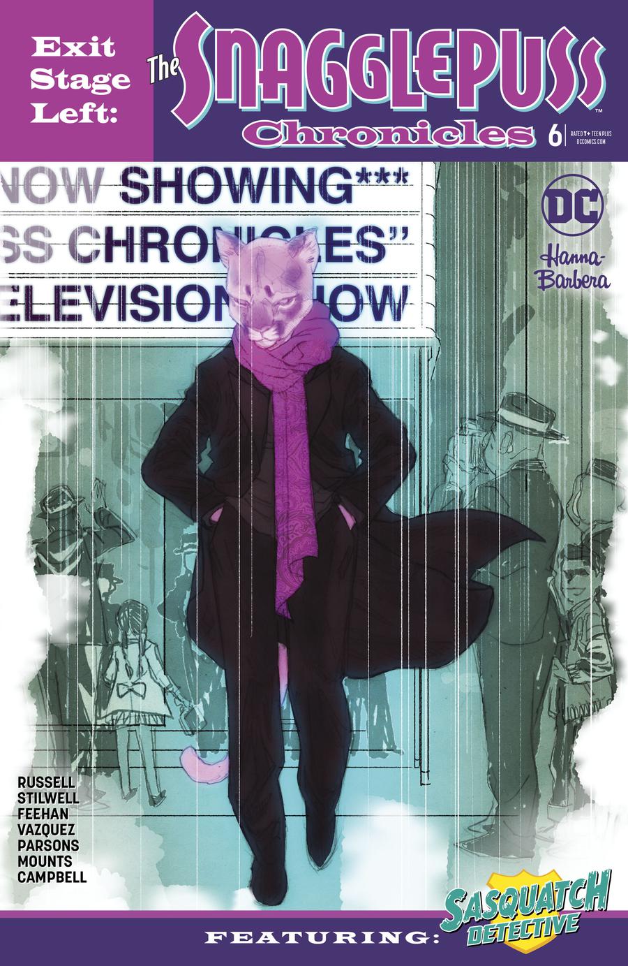 Exit Stage Left The Snagglepuss Chronicles #6 Cover A Regular Ben Caldwell Cover