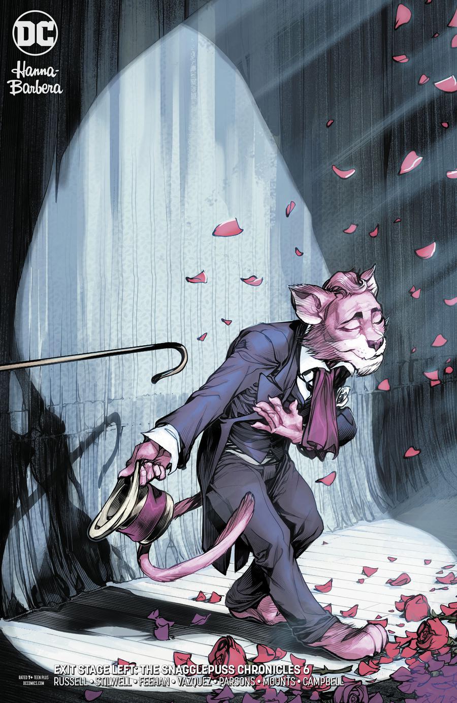 Exit Stage Left The Snagglepuss Chronicles #6 Cover B Variant Howard Porter Cover