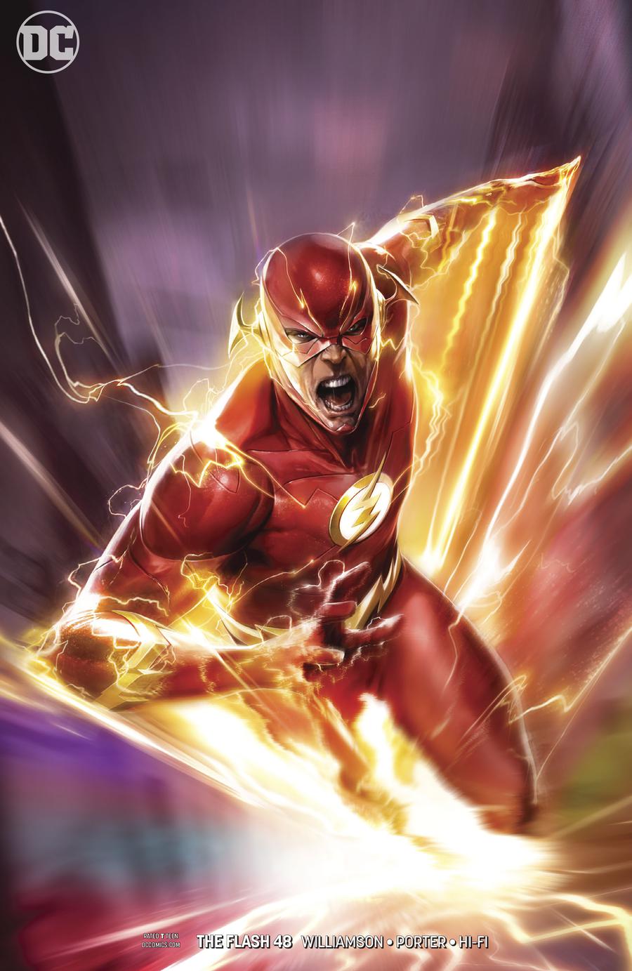 Flash Vol 5 #48 Cover B Variant Francesco Mattina Cover