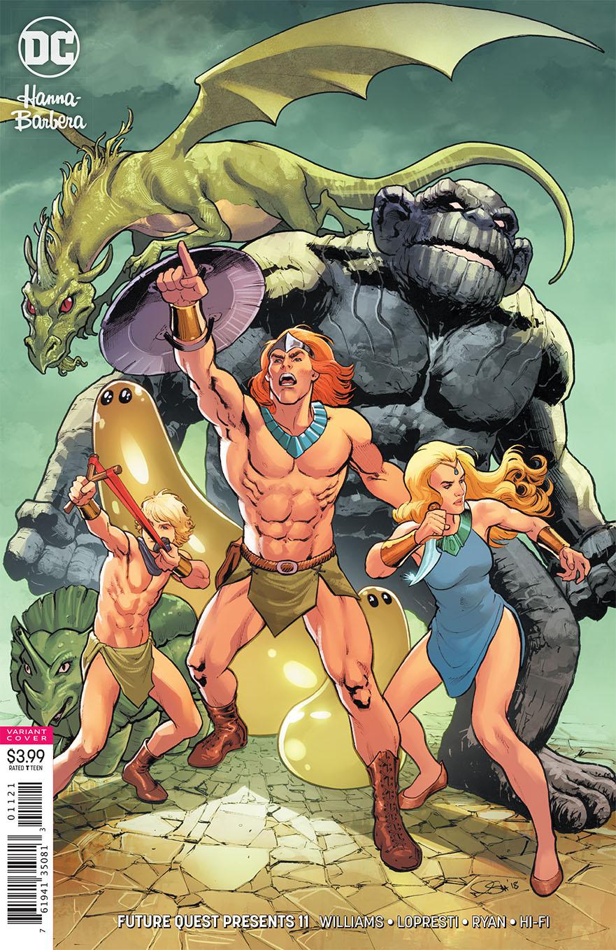 Future Quest Presents #11 Cover B Variant Nicola Scott Cover
