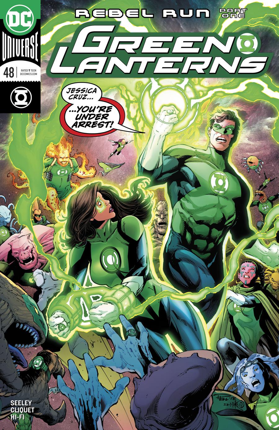Green Lanterns #48 Cover A Regular Paul Pelletier & Danny Miki Cover