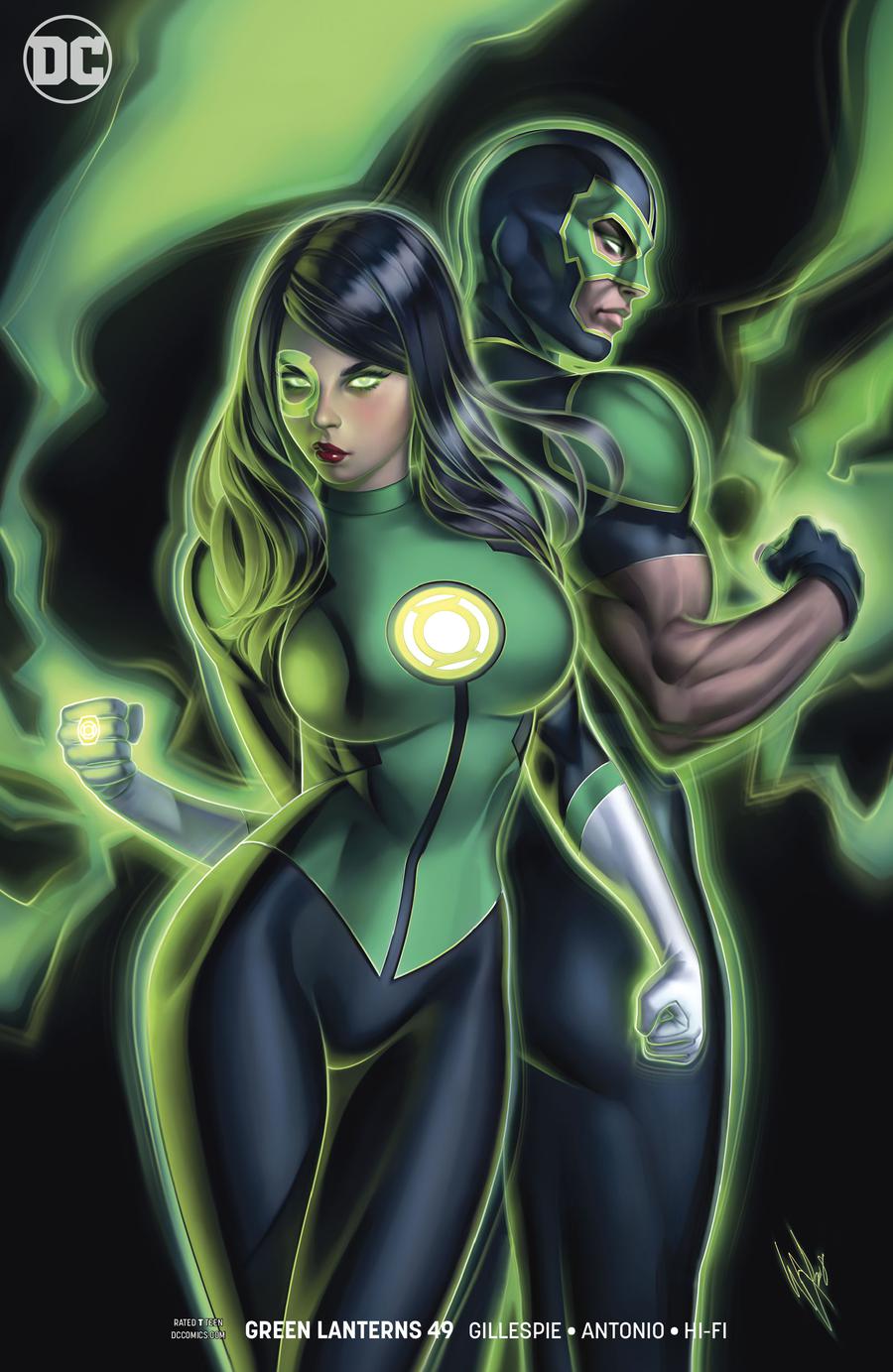 Green Lanterns #49 Cover B Variant Warren Louw Cover