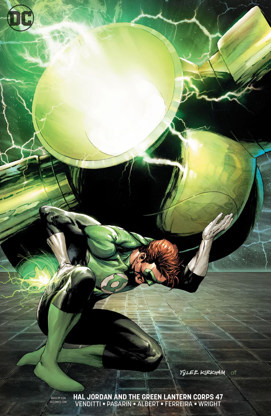 Hal Jordan And The Green Lantern Corps #47 Cover B Variant Tyler Kirkham Cover