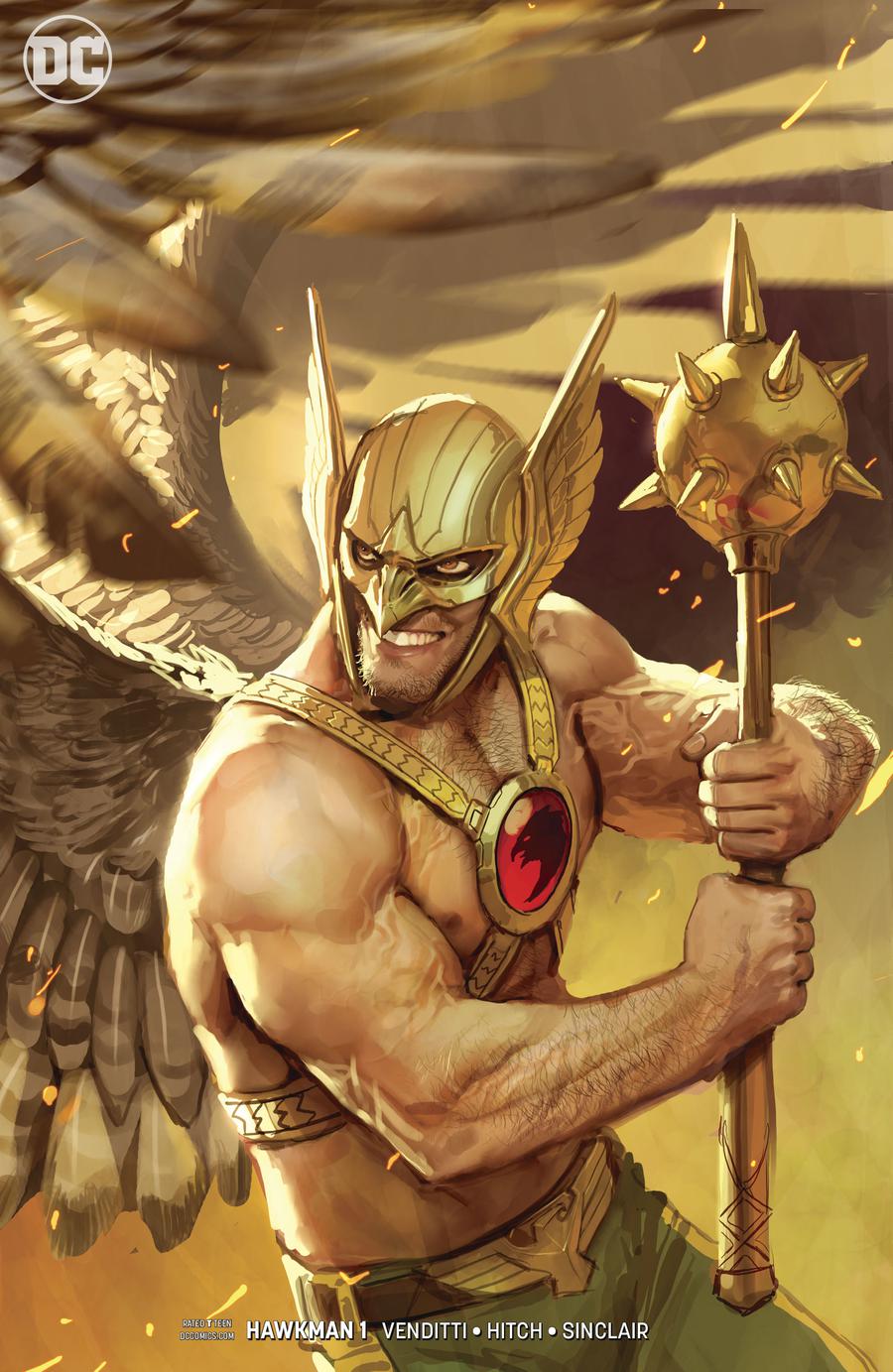 Hawkman Vol 5 #1 Cover B Variant Stjepan Sejic Cover