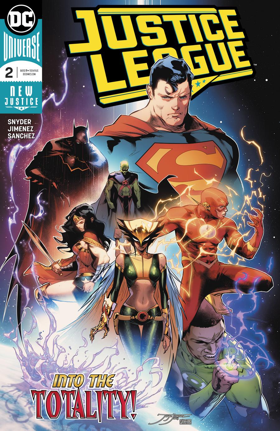 Justice League Vol 4 #2 Cover A 1st Ptg Regular Jorge Jimenez Cover