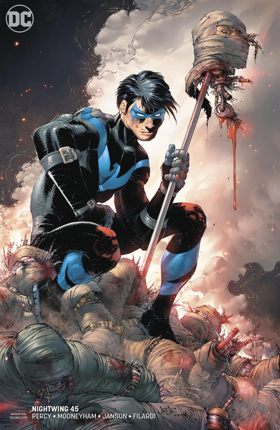 Nightwing Vol 4 #45 Cover B Variant John Romita Jr Cover