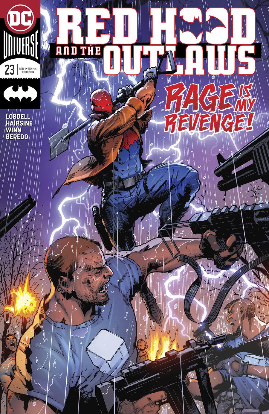 Red Hood And The Outlaws Vol 2 #23 Cover A Regular Trevor Hairsine Cover