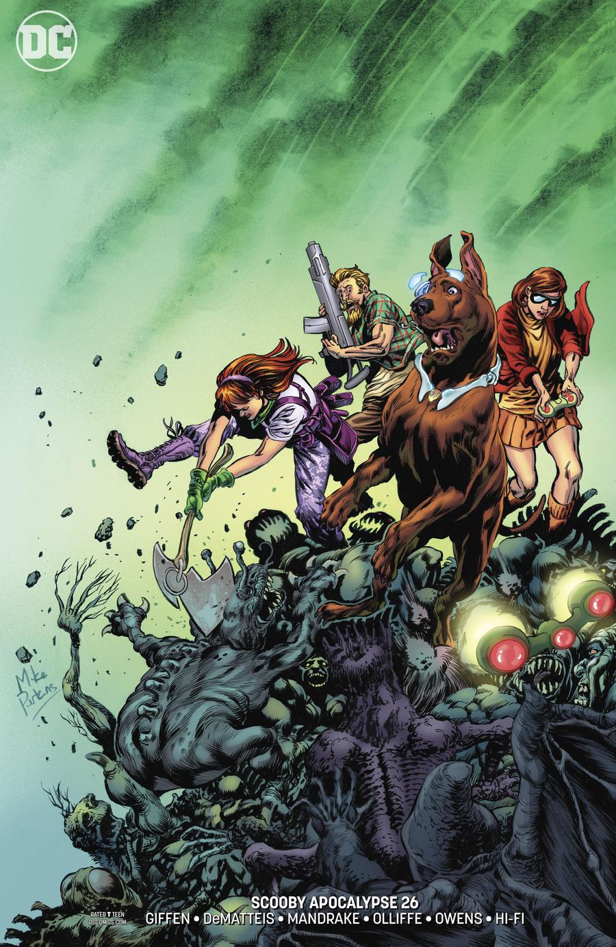 Scooby Apocalypse #26 Cover B Variant Mike Perkins Cover