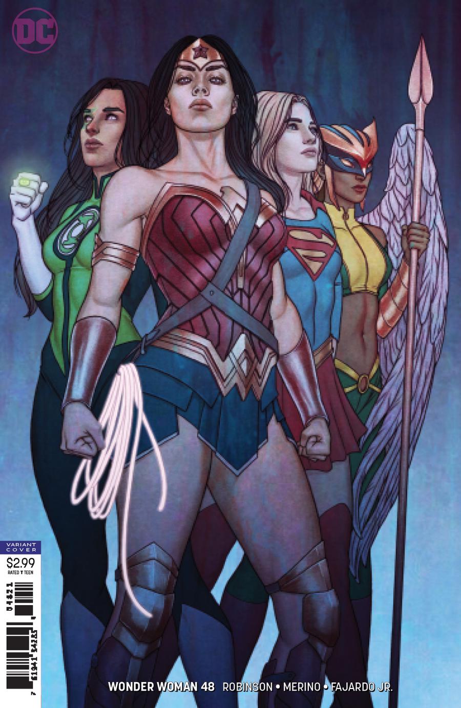 Wonder Woman Vol 5 #48 Cover B Variant Jenny Frison Cover
