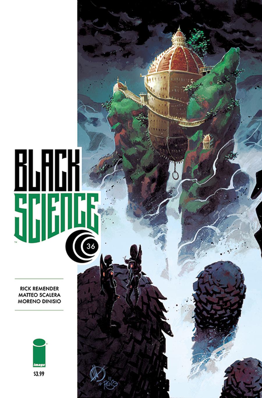 Black Science #36 Cover A Regular Matteo Scalera & Moreno Dinisio Cover