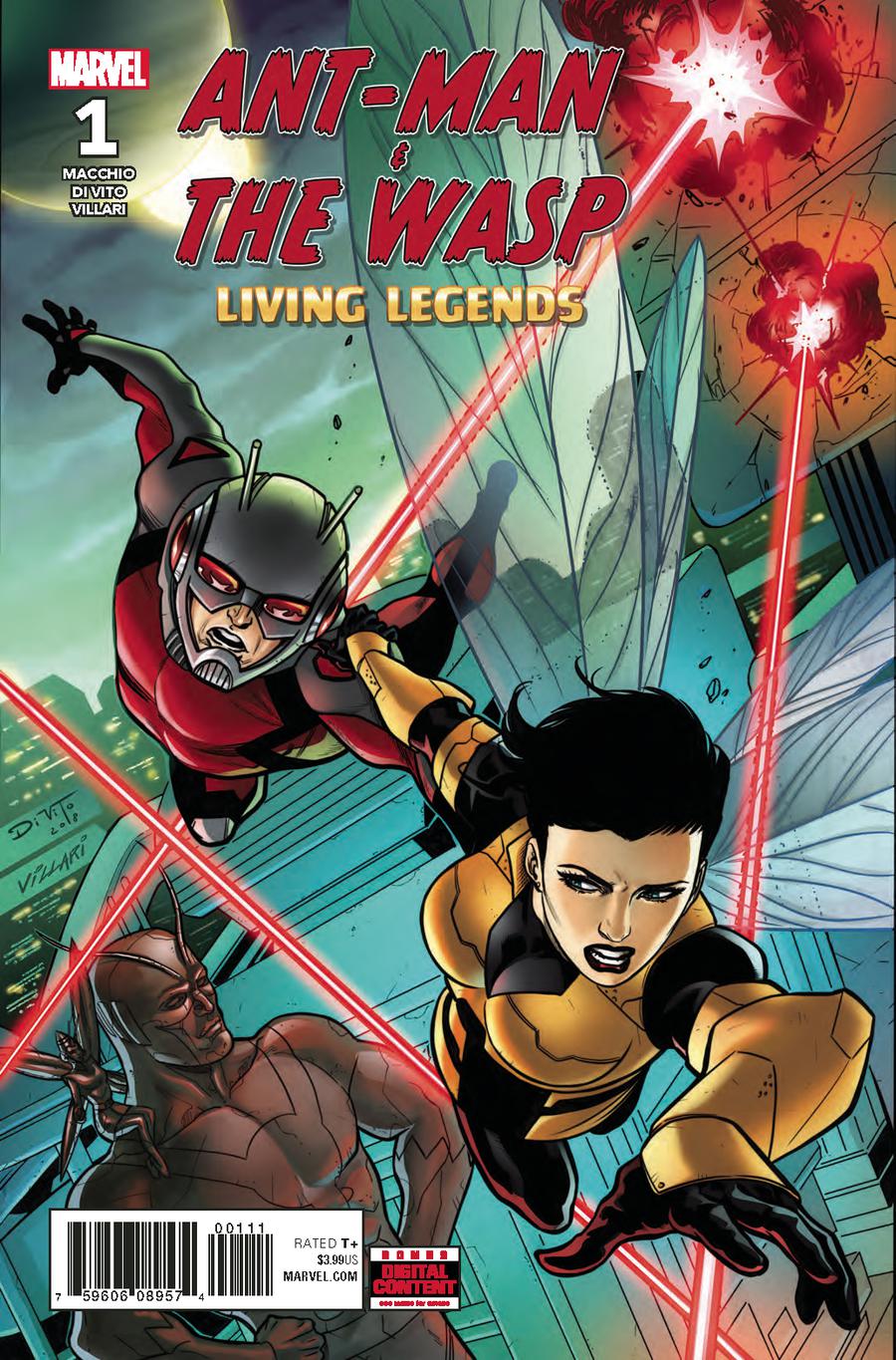 Ant-Man And The Wasp Living Legends #1 Cover A Regular Andrea Di Vito Cover