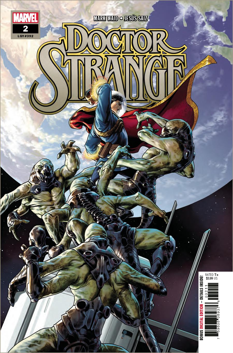 Doctor Strange Vol 5 #2 Cover A 1st Ptg Regular Jesus Saiz Cover