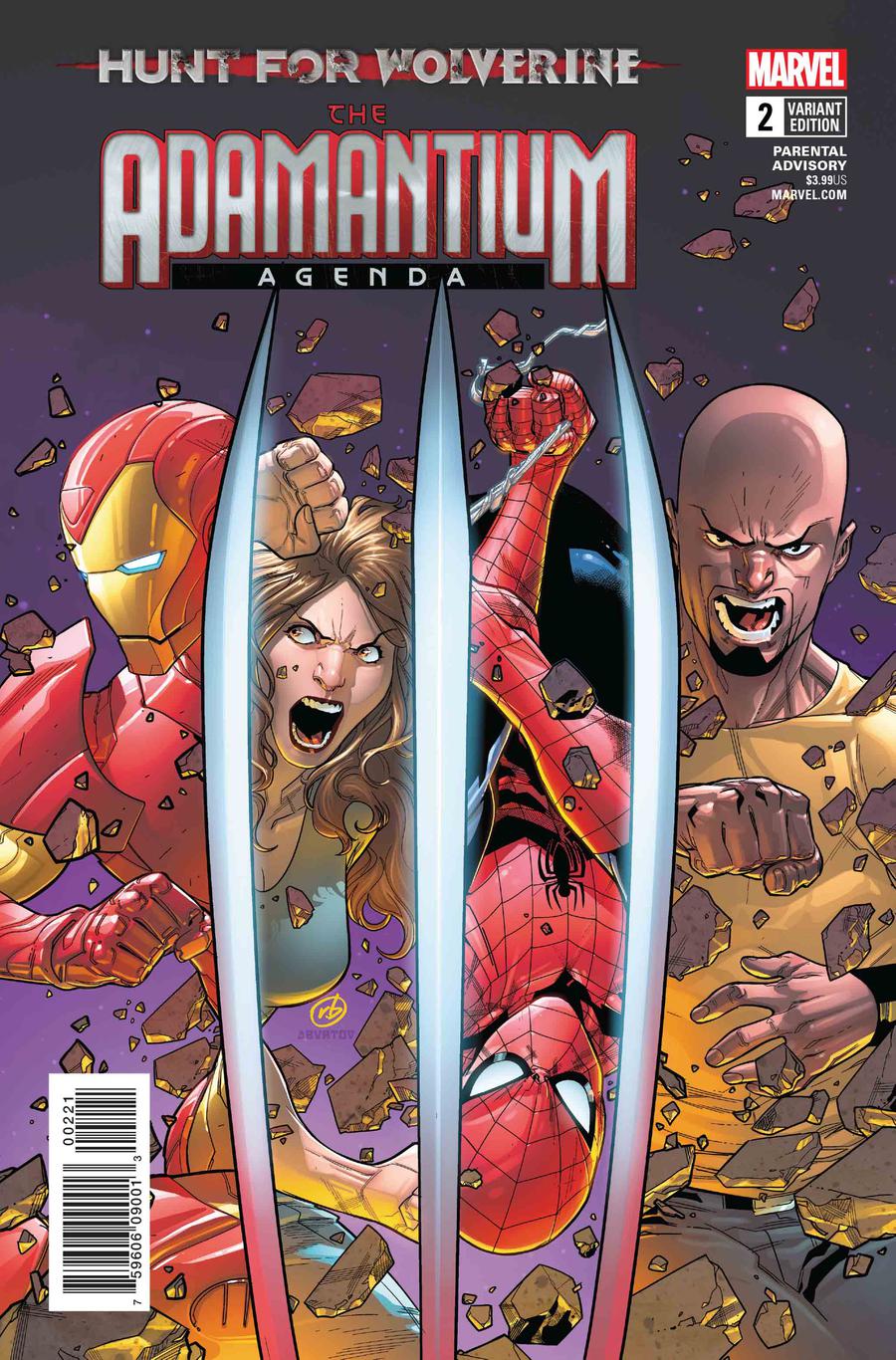 Hunt For Wolverine Adamantium Agenda #2 Cover B Variant RB Silva Cover