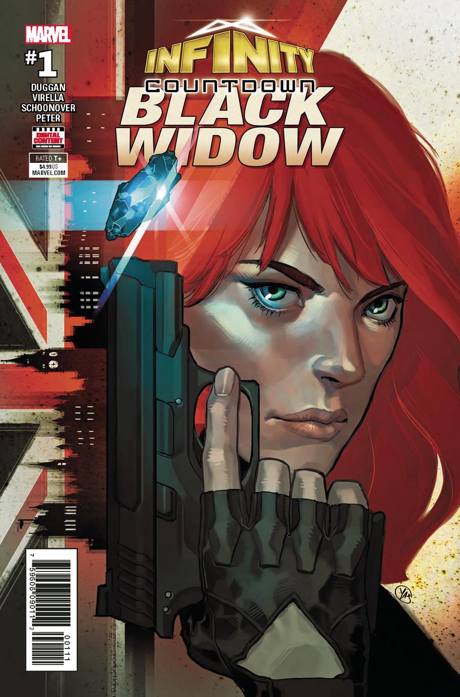 Infinity Countdown Black Widow #1 Cover A Regular Yasmine Putri Cover