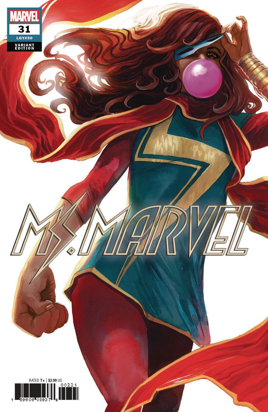 Ms Marvel Vol 4 #31 Cover B Variant Stephanie Hans Cover