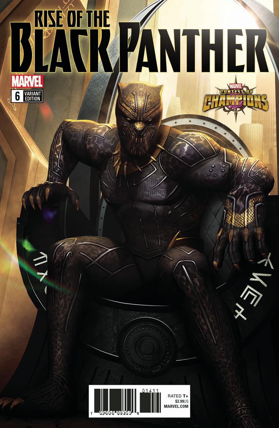 Rise Of The Black Panther #6 Cover C Variant Game Cover