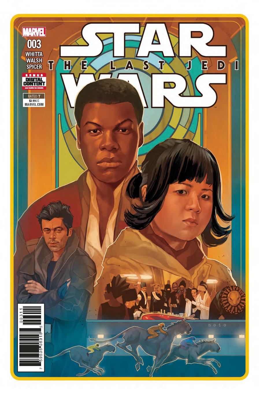 Star Wars Last Jedi Adaptation #3 Cover A Regular Phil Noto Cover