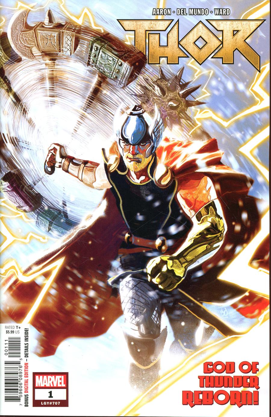 Thor Vol 5 #1 Cover A 1st Ptg Regular Mike Del Mundo Cover