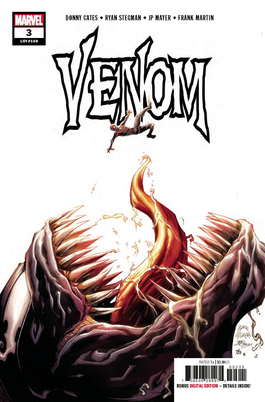 Venom Vol 4 #3 Cover A 1st Ptg Regular Ryan Stegman Cover