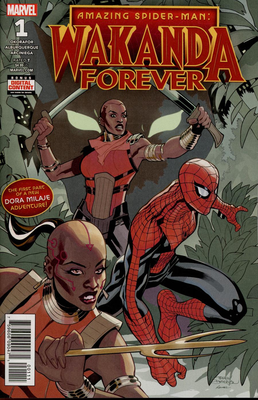 Wakanda Forever Amazing Spider-Man #1 Cover A Regular Terry Dodson Cover (Wakanda Forever Part 1)