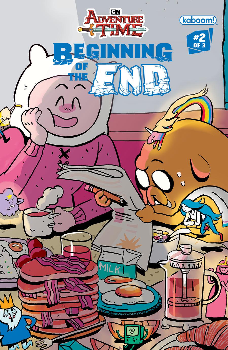 Adventure Time Beginning Of The End #2 Cover B Variant Diigii Daguna Subscription Cover