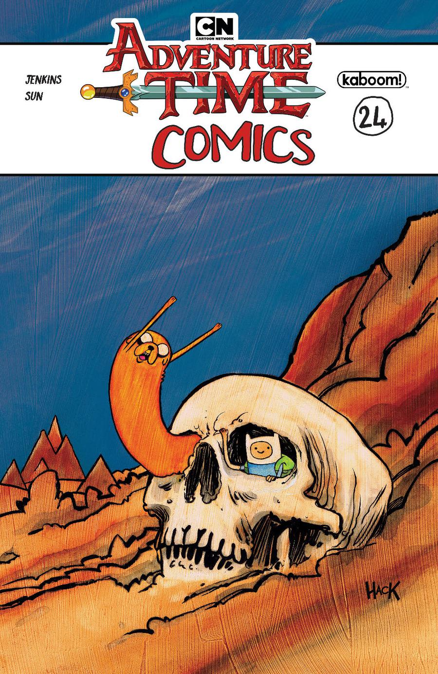 Adventure Time Comics #24 Cover B Variant Robert Hack Subscription Cover