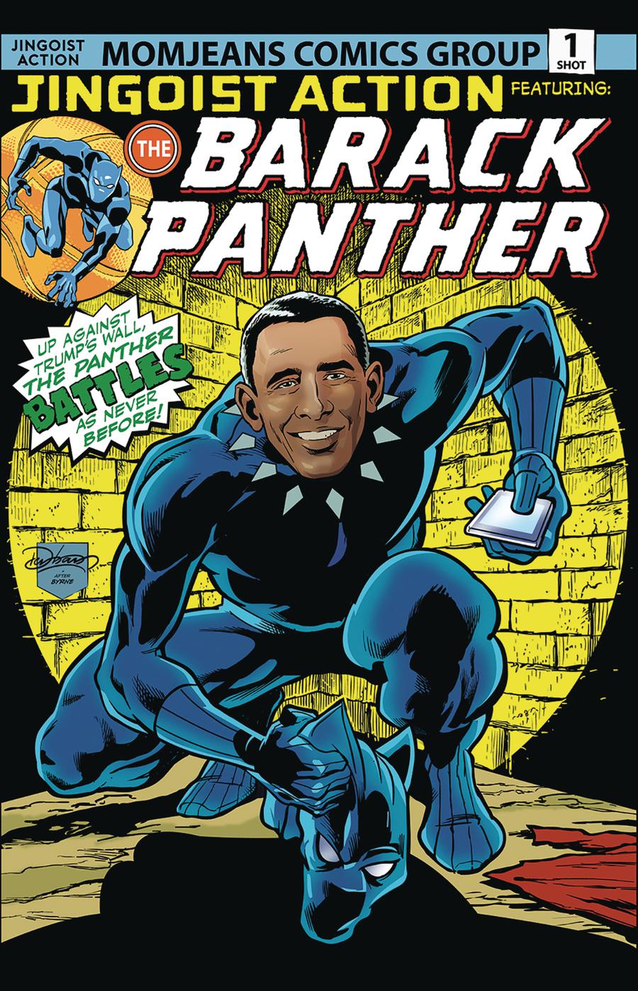 Barack Panther #1 Cover A Regular Brian Denham Cover