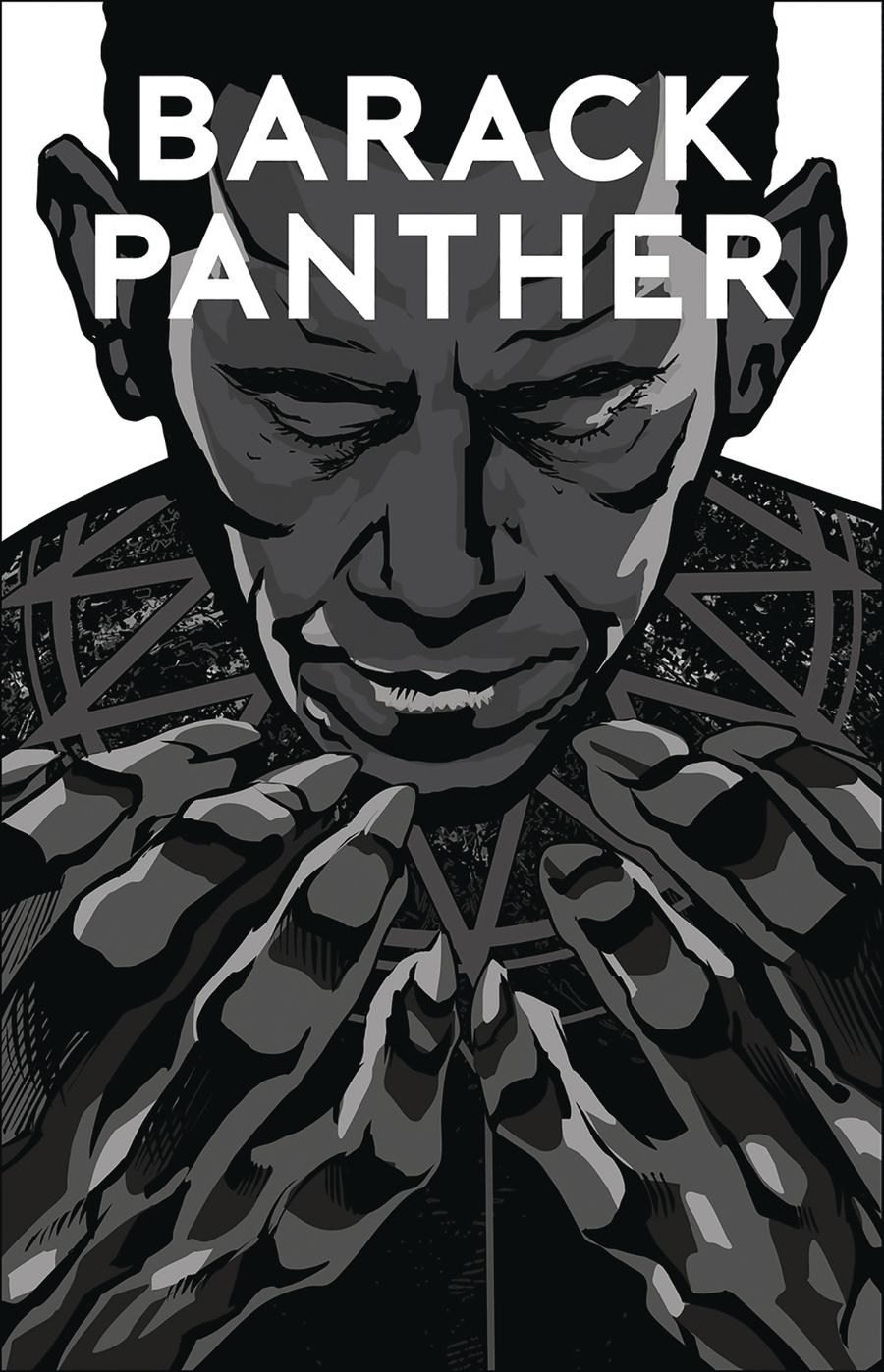 Barack Panther #1 Cover C Variant Silver Screen Foil Cover