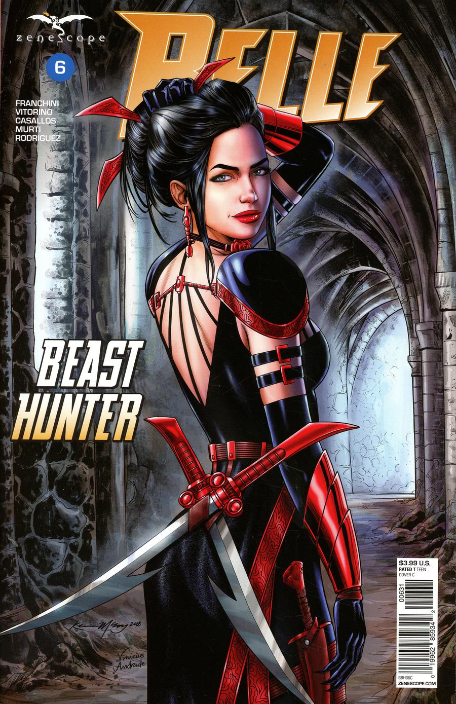 Grimm Fairy Tales Presents Belle Beast Hunter #6 Cover C Kevin McCoy