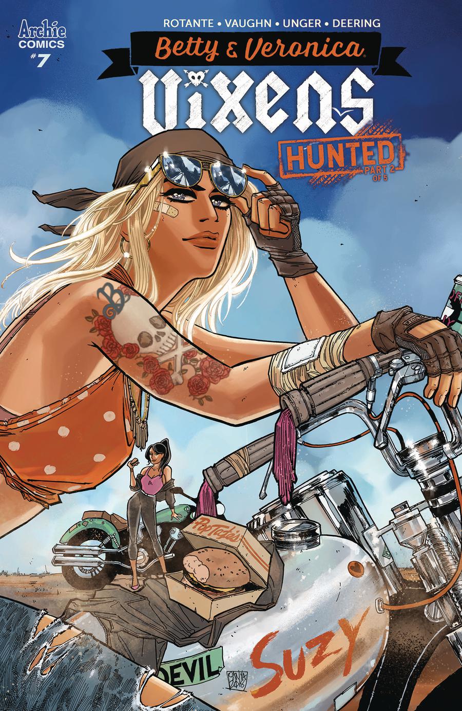 Betty & Veronica Vixens #7 Cover B Variant Sanya Anwar Cover