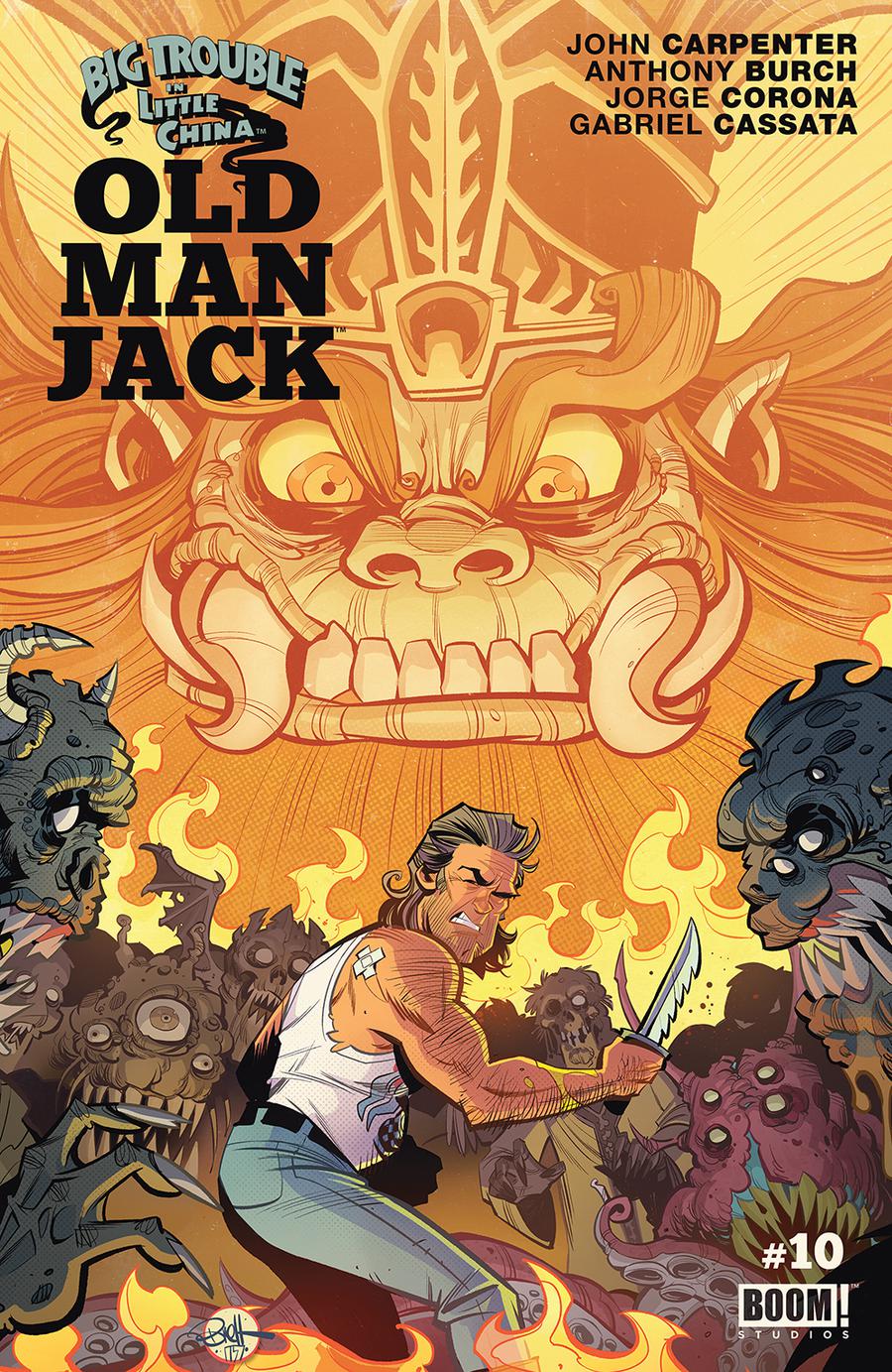 Big Trouble In Little China Old Man Jack #10 Cover A Regular Brett Parson Cover