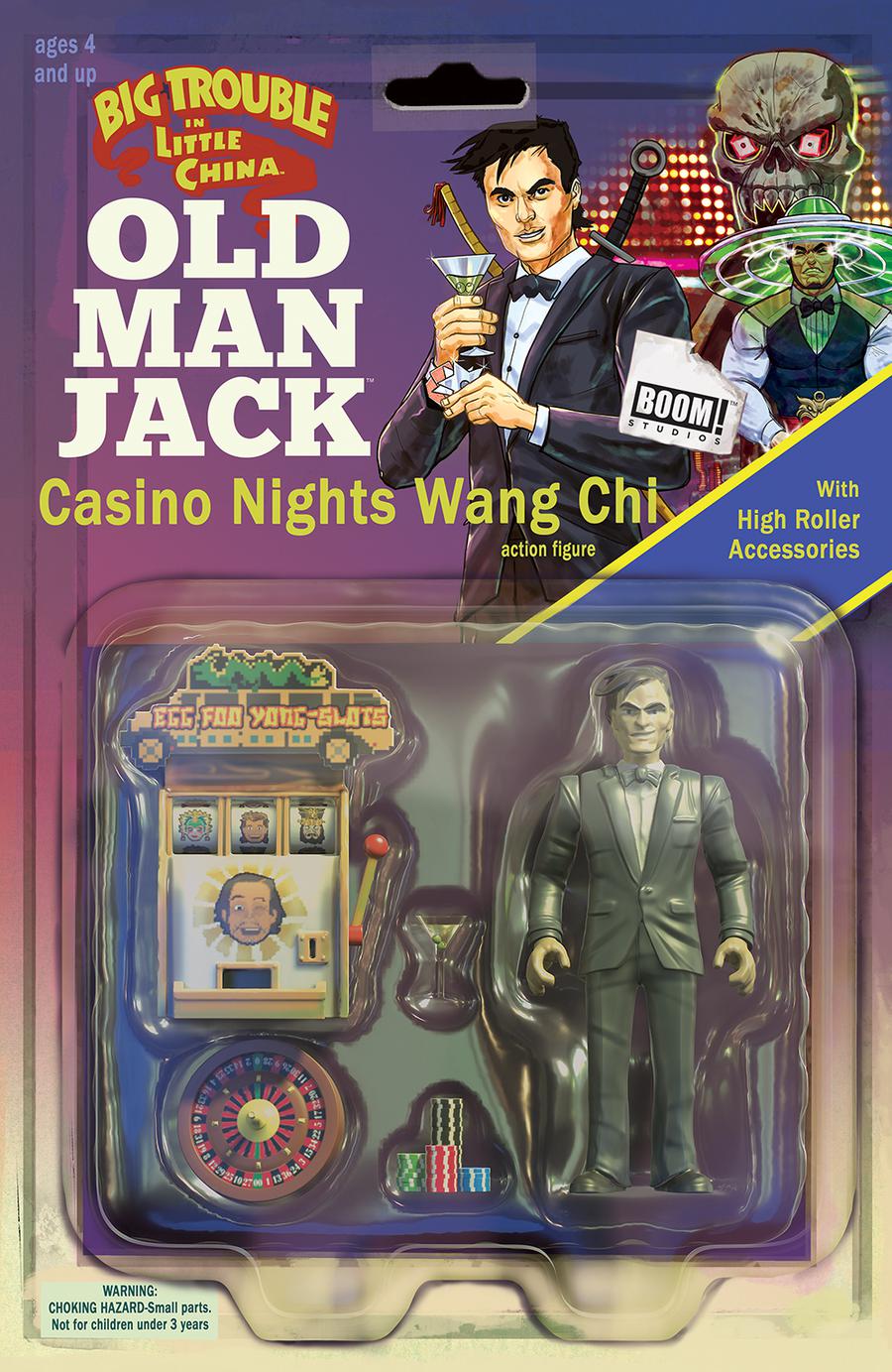 Big Trouble In Little China Old Man Jack #10 Cover B Variant Michael Adams & Marco DAlfonso Action Figure Subscription Cover