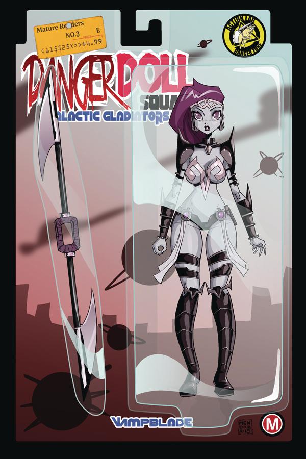 Danger Doll Squad Galactic Gladiators #3 Cover E Variant Dan Mendoza Cover