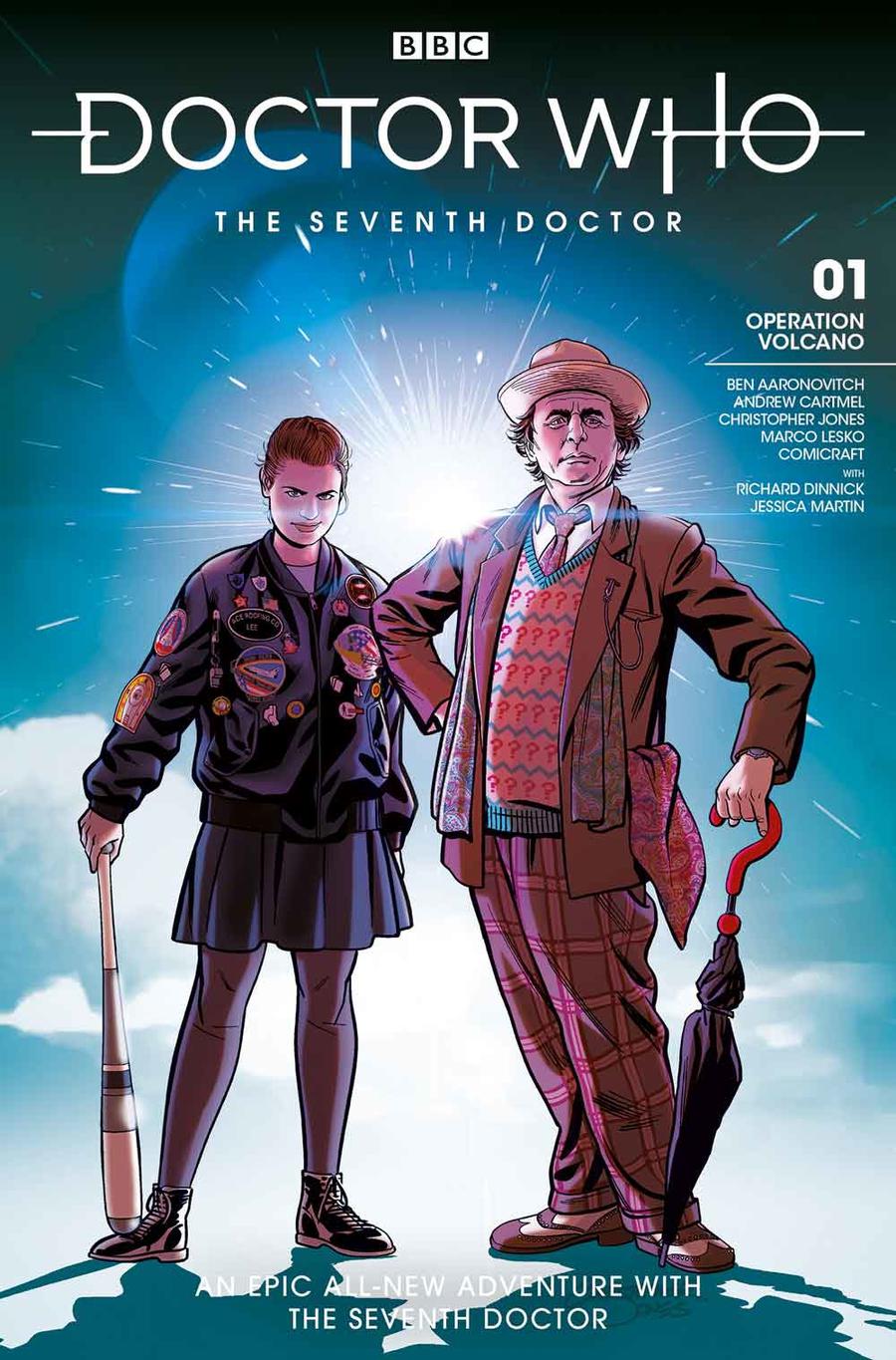 Doctor Who 7th Doctor #1 Cover C Variant Chris Jones Cover