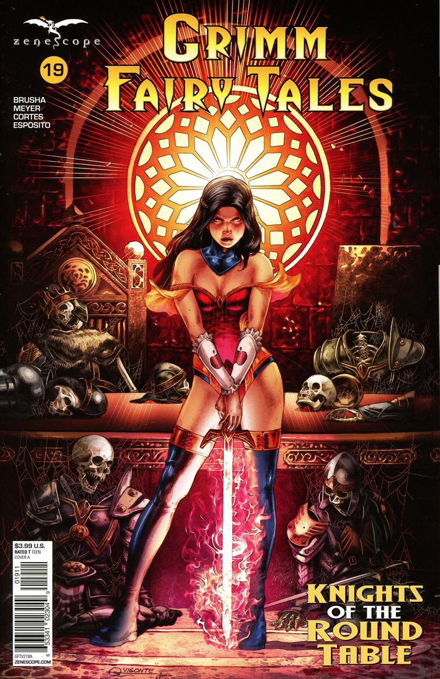 Grimm Fairy Tales Vol 2 #19 Cover A Geebo Vigonte