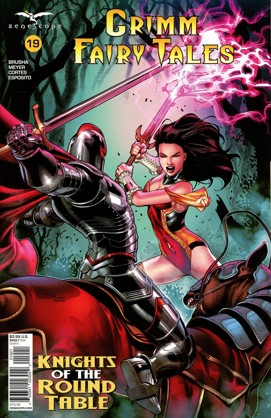 Grimm Fairy Tales Vol 2 #19 Cover B Sean Chen