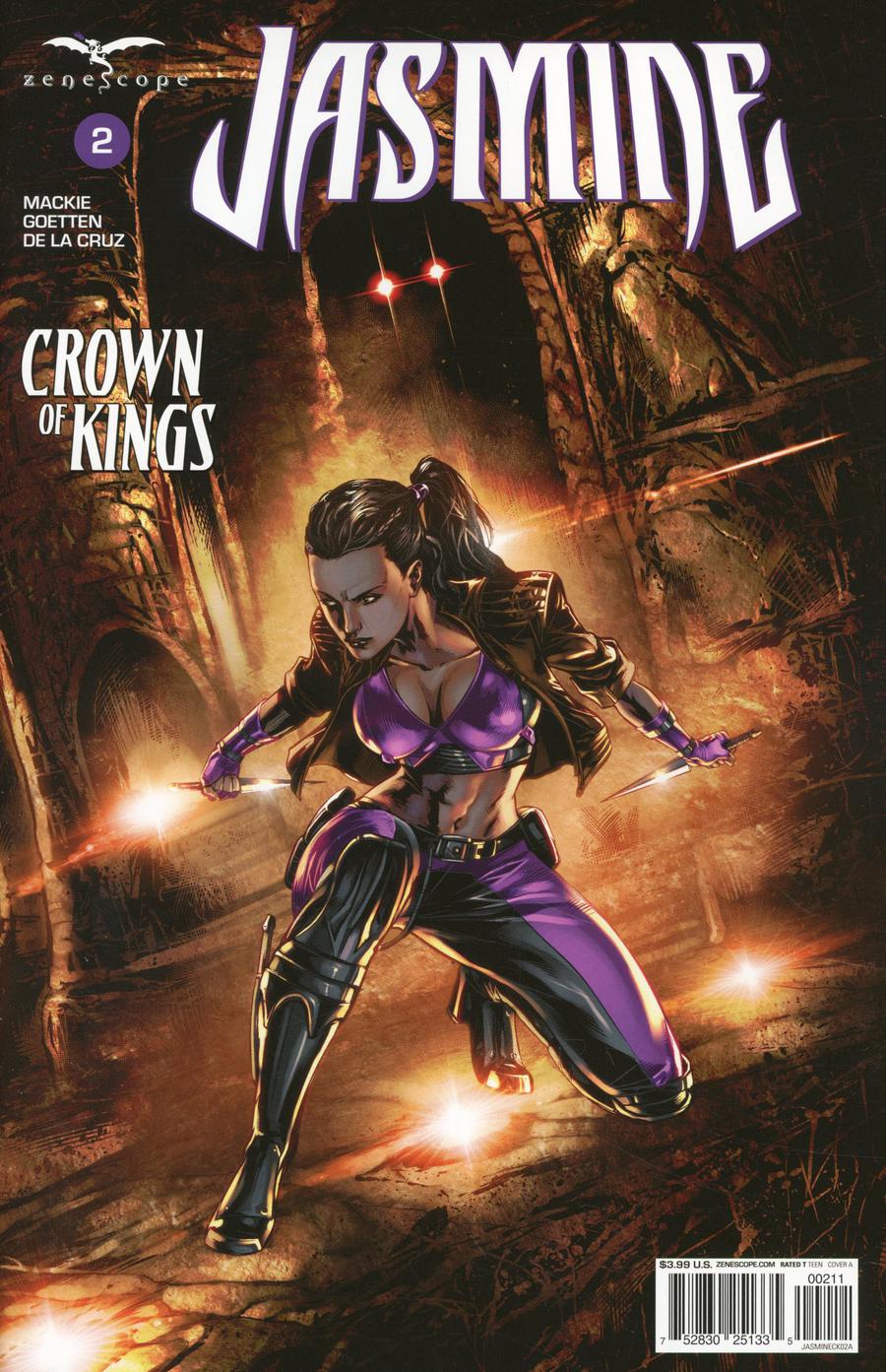 Grimm Fairy Tales Presents Jasmine Crown Of Kings #2 Cover A Caanan White