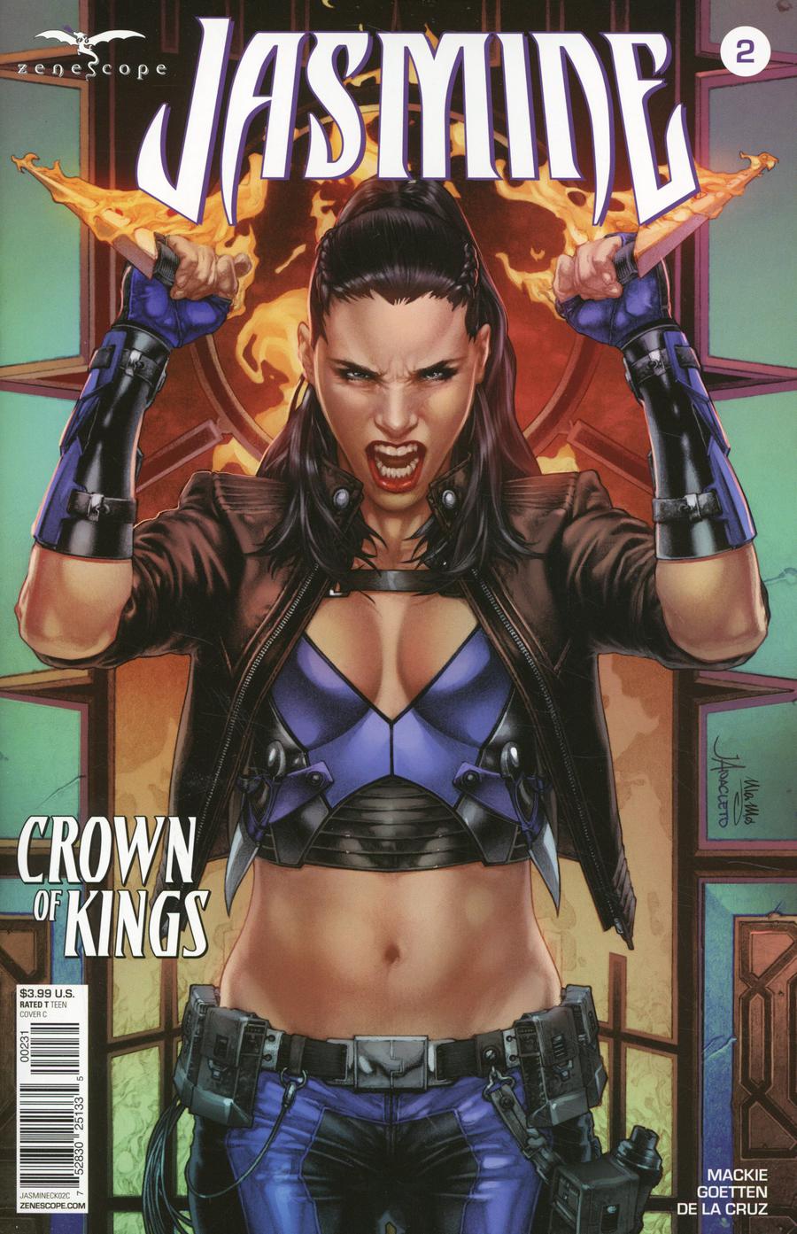 Grimm Fairy Tales Presents Jasmine Crown Of Kings #2 Cover C Jay Anacleto