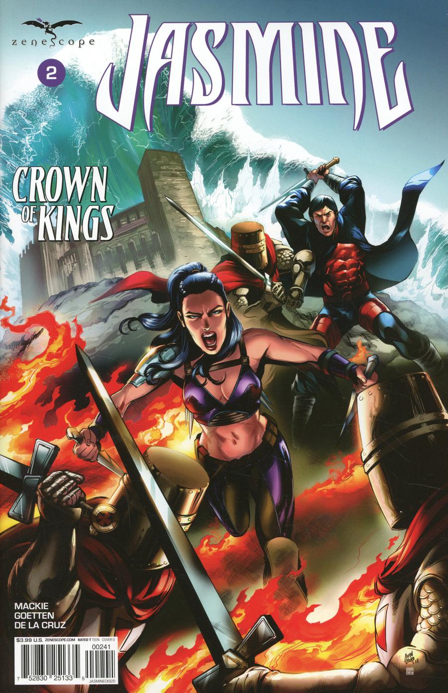 Grimm Fairy Tales Presents Jasmine Crown Of Kings #2 Cover D Allan Otero