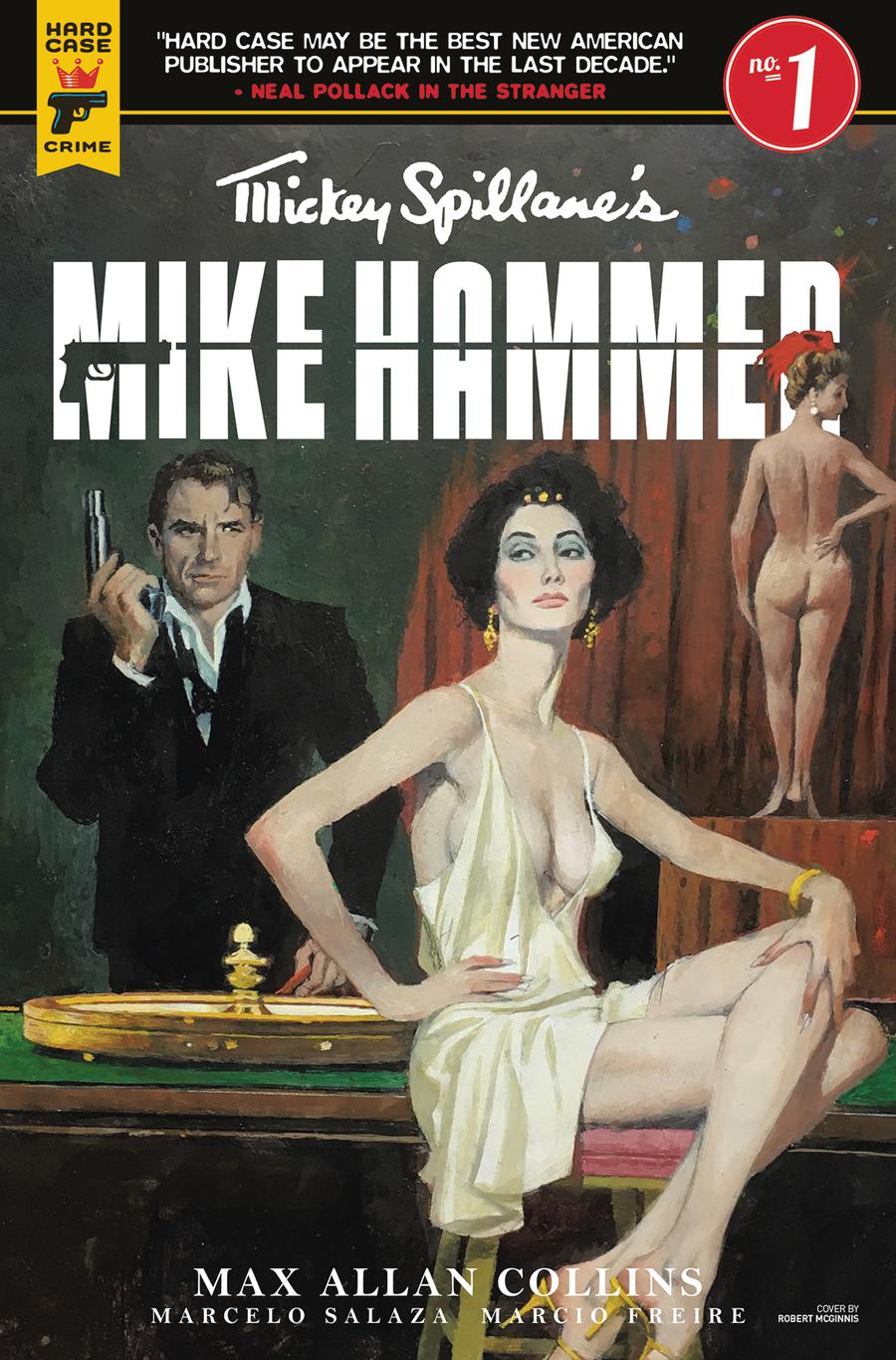 Hard Case Crime Mickey Spillanes Mike Hammer #1 Cover A Regular Robert McGinnis Cover