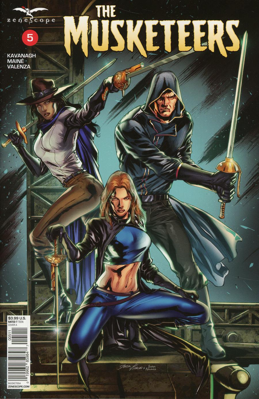 Grimm Fairy Tales Presents Musketeers #5 Cover A Igor Vitorino
