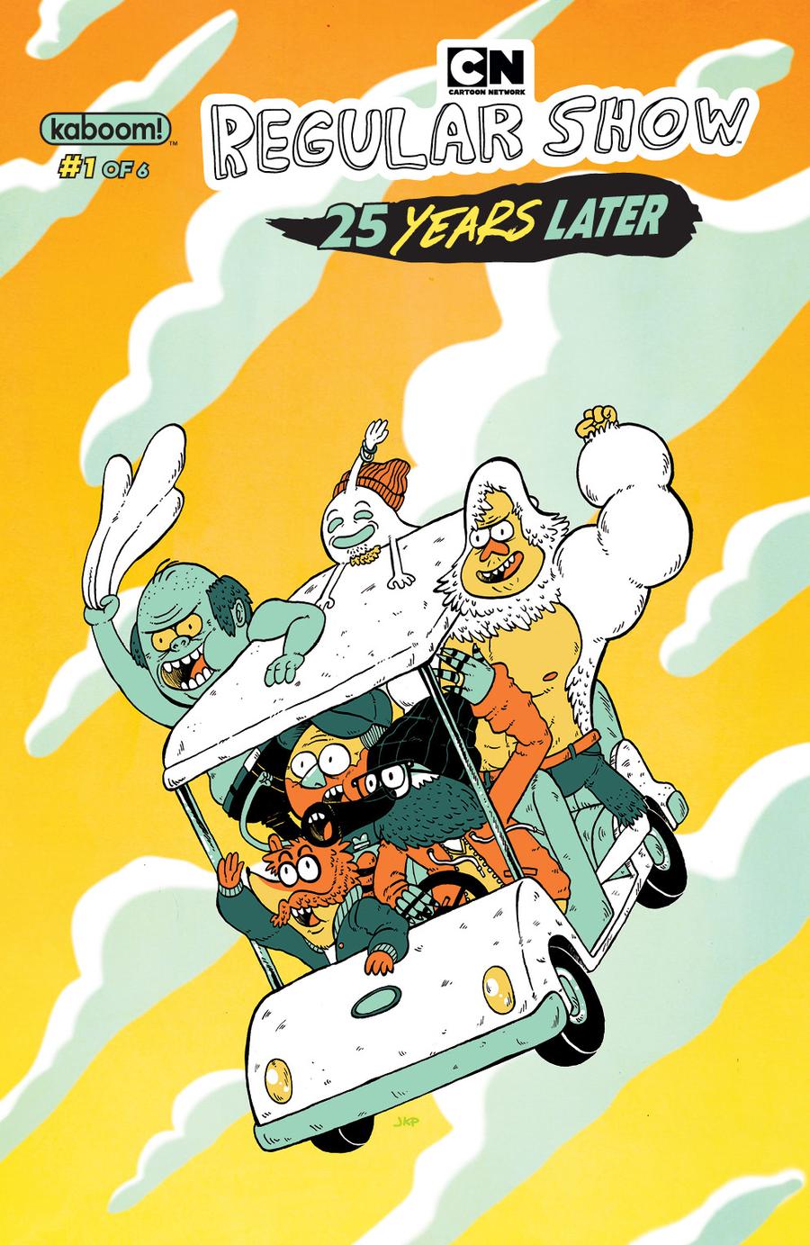 Regular Show 25 Years Later #1 Cover A Regular Jennifer Pham Cover