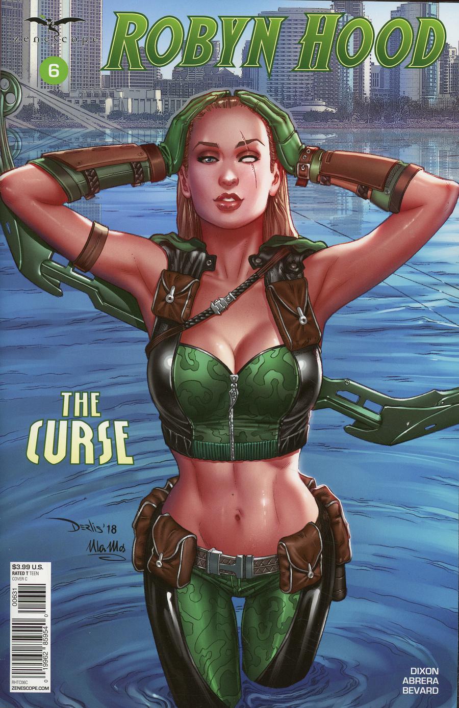 Grimm Fairy Tales Presents Robyn Hood The Curse #6 Cover C Derlis Santacruz