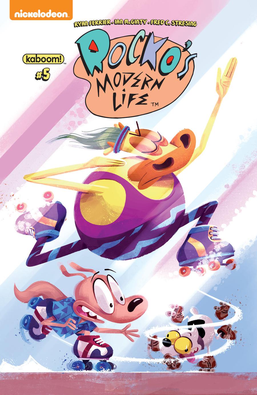 Rockos Modern Life Vol 2 #5 Cover A Regular Jorge Monlongo Cover