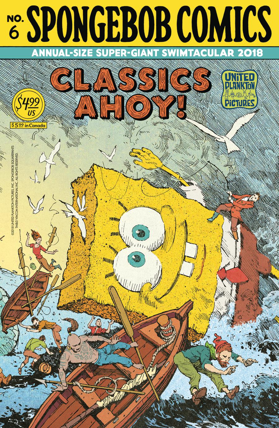 SpongeBob Comics Annual Giant Swimtacular #6