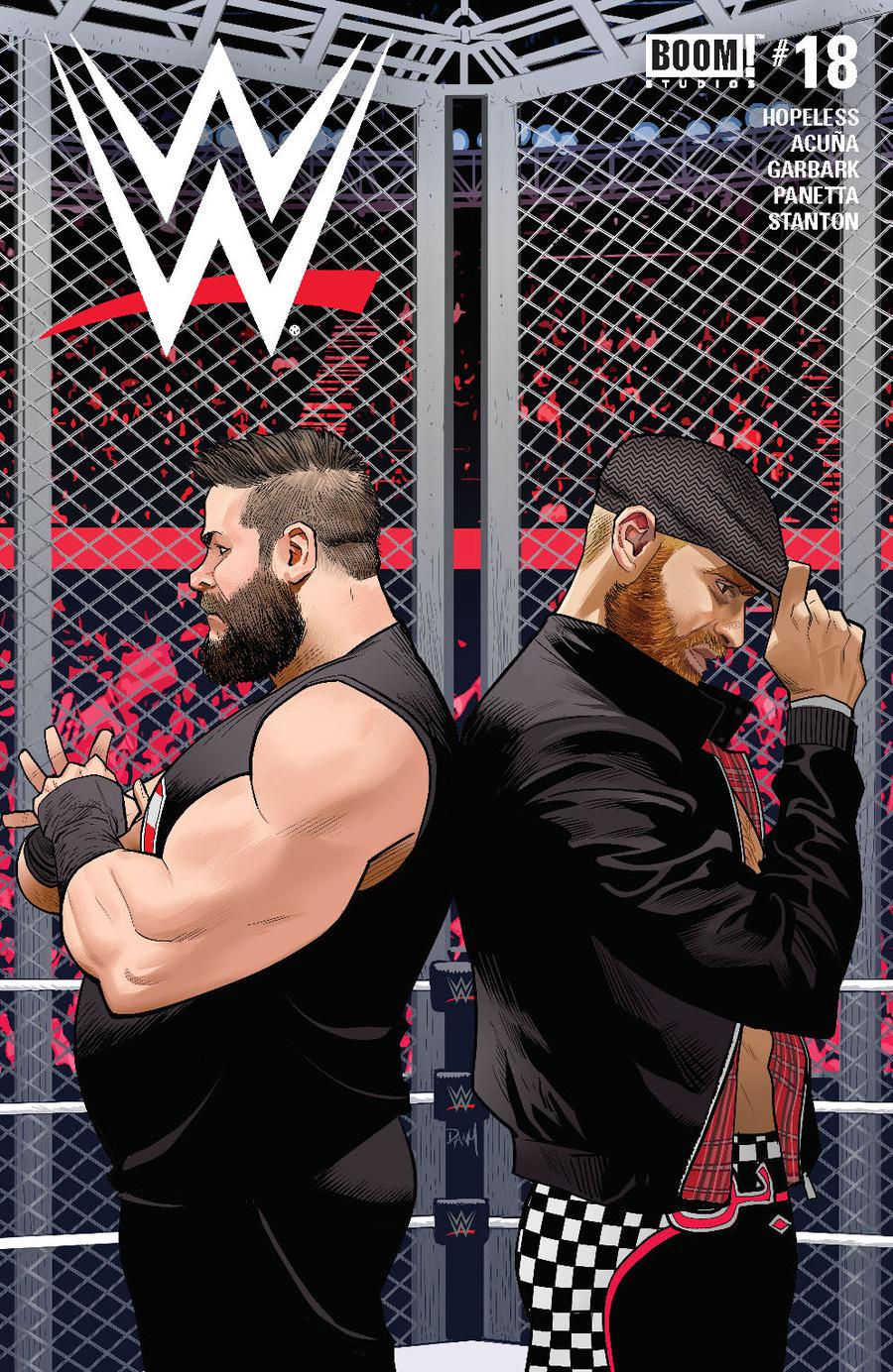 WWE #18 Cover A Regular Dan Mora Cover