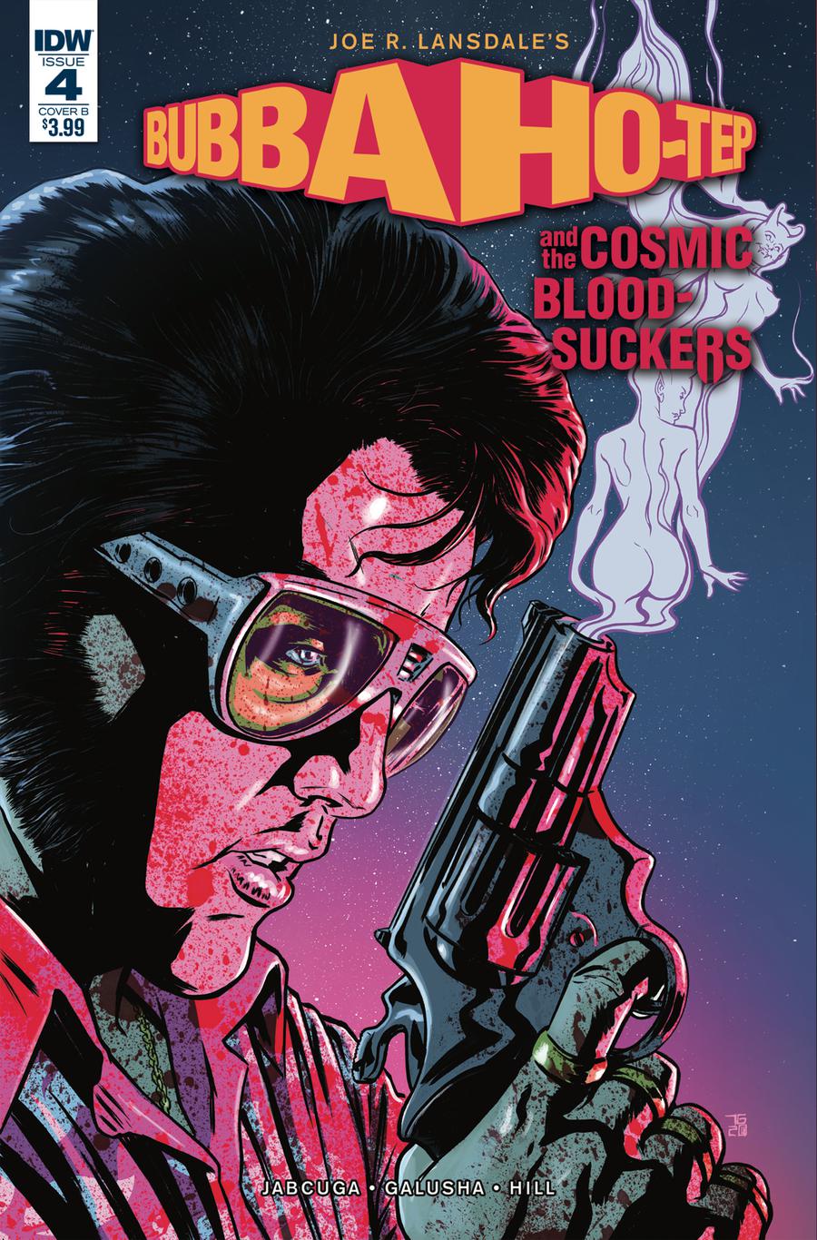 Bubba Ho-Tep And The Cosmic Blood-Suckers #4 Cover B Variant Tadd Galusha Cover
