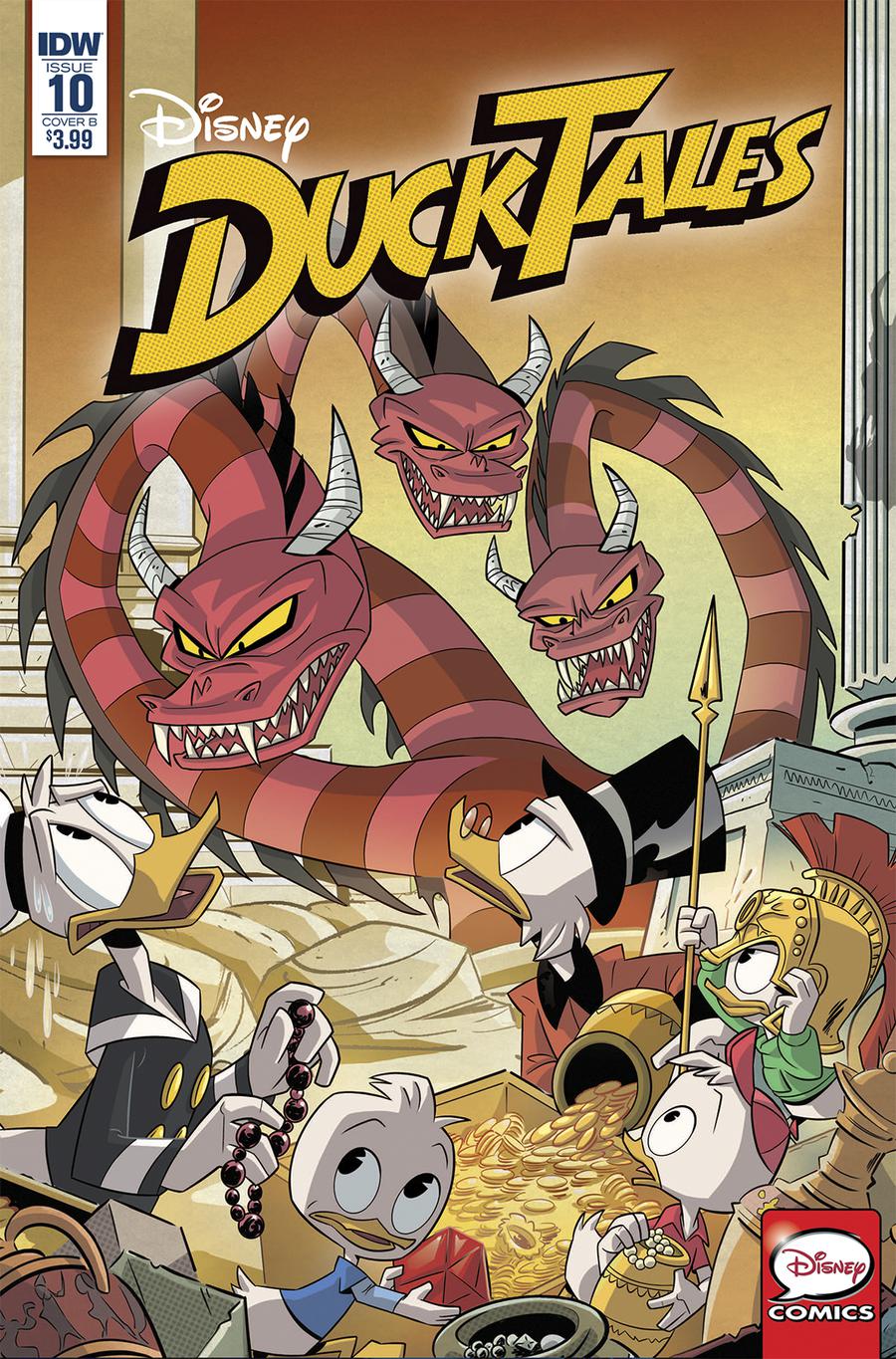 Ducktales Vol 4 #10 Cover B Variant Marco Ghiglione Cover