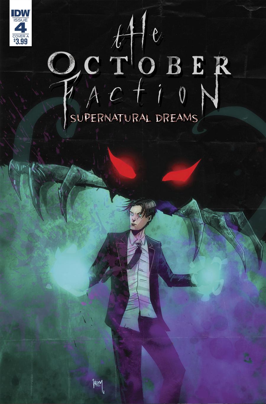 October Faction Supernatural Dreams #4 Cover A Regular Damien Worm Cover