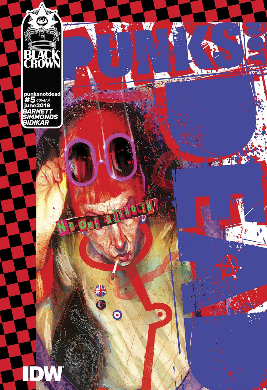 Punks Not Dead #5 Cover A Regular Martin Simmonds Cover